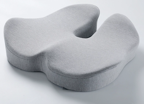 gray memory foam seat cushion